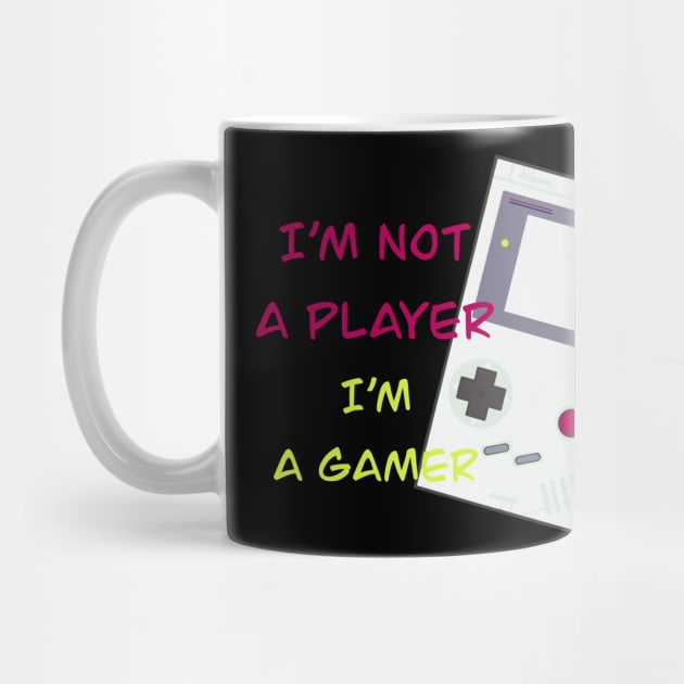 im not a player im a gamer by Arnond